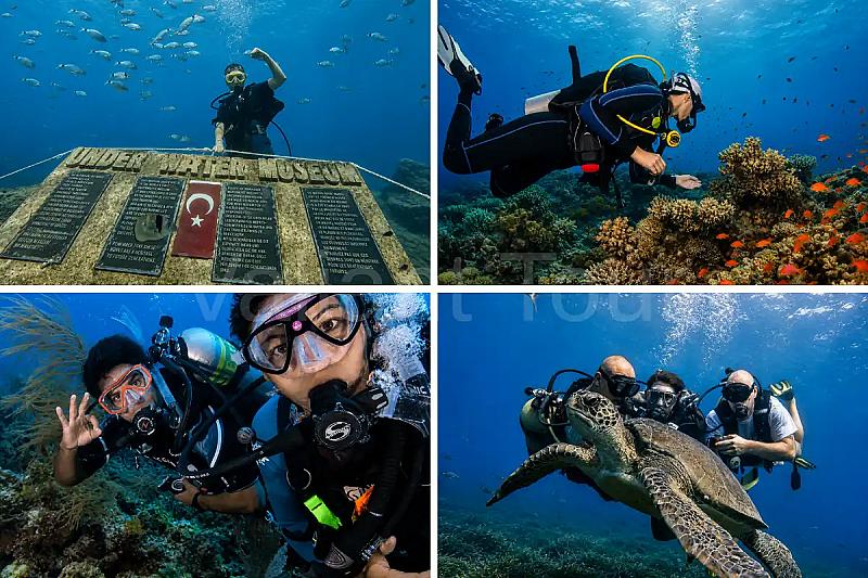 Scuba Diving – Underwater Museum & 2 Dives