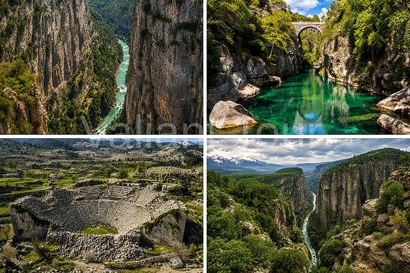 Tazı & Adler Canyon - Selge Ancient City