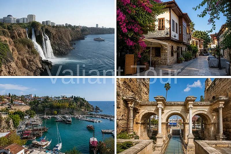 Antalya City Tour – Old Town, Boat Trip & Waterfalls