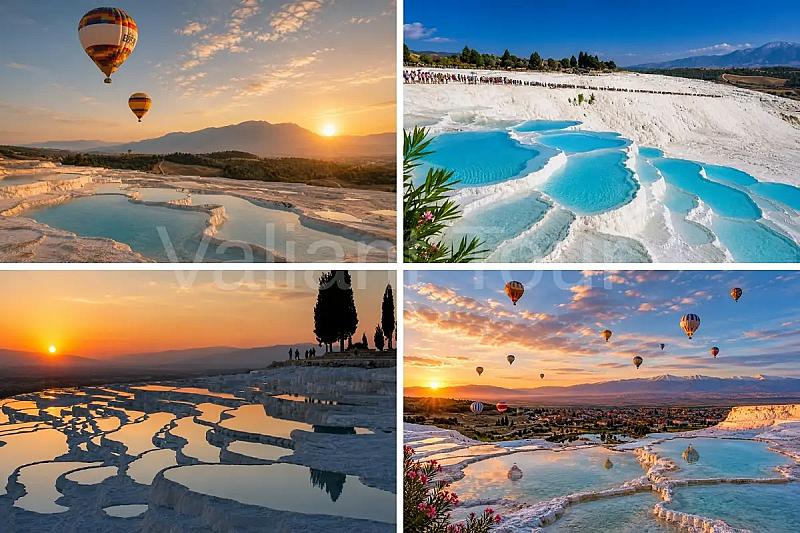 Pamukkale Hot Air Balloon & Travertines Tour